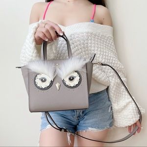 NWT Kate Spade Star Bright Owl Satchel/Crossbody